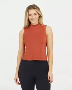 Spanx AirEssentials Mock Neck Top