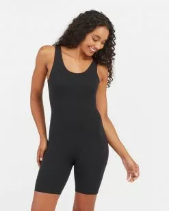 Spanx Luxe Essentials Tank Mid-Thigh Bodysuit New